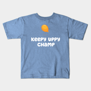 Bluey Kids T-Shirt - Keepy Uppy CHAMP by PeeBeeTee's